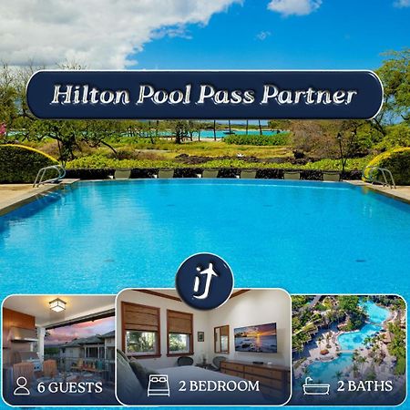הוילה וויקולואה Hilton Pool Pass Included, Kolea - Luxe Penthouse מראה חיצוני תמונה